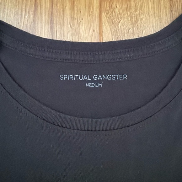 Spiritual Gangster Kindness Tank in Black - Picture 3 of 6